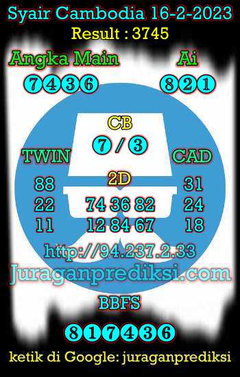 prediksi cambodia 16 februari 2023, syair cambodia hari ini kamis 16-2-2023, prediksi syair kamboja 16 februari 2023 4d jitu dan akurat